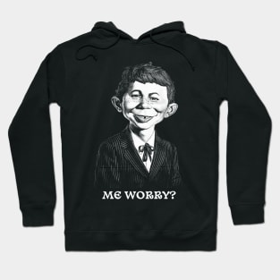 Me Worry? Alfred E. Neuman Hoodie